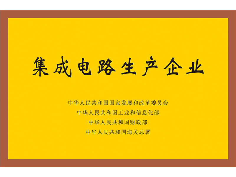 集成电路生产企业